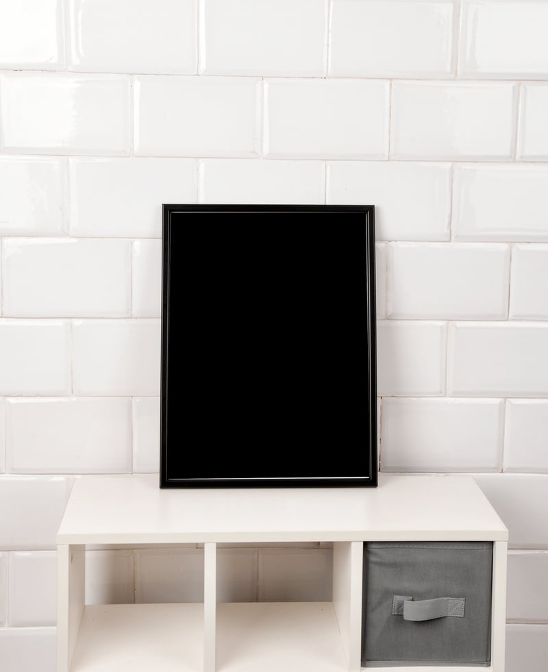 Upcycled photo frames